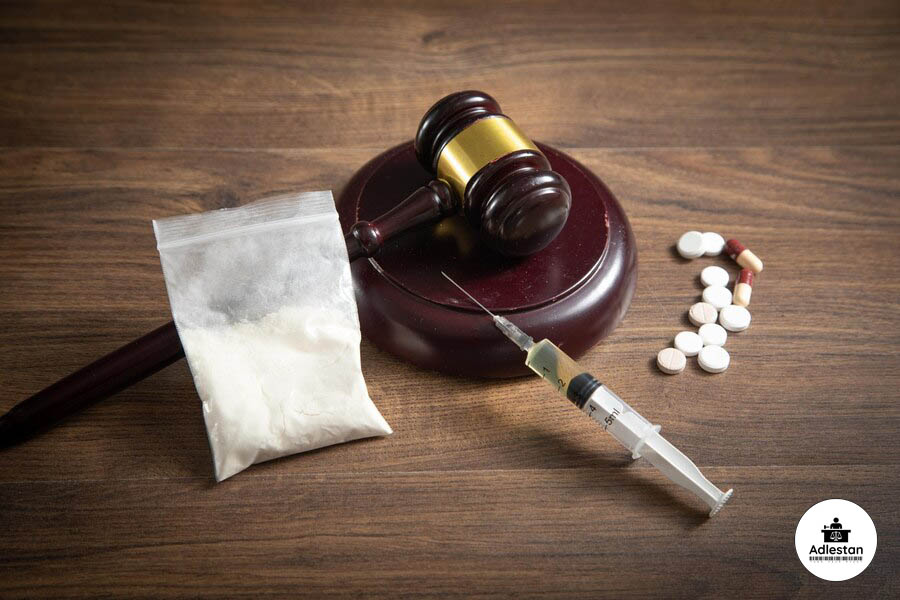 وکیل مواد مخدر