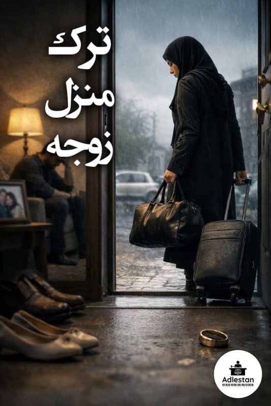ترک منزل زوجه