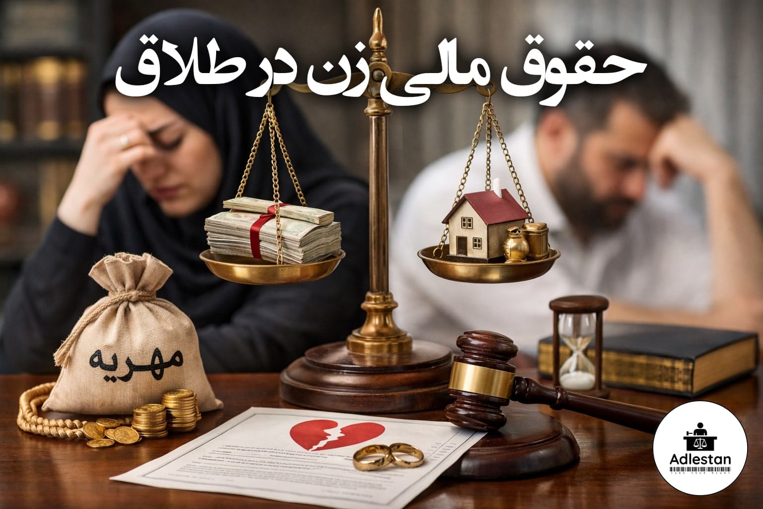 حقوق مالی زن در طلاق