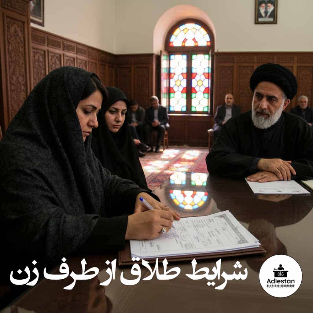 شرایط طلاق از طرف زن
