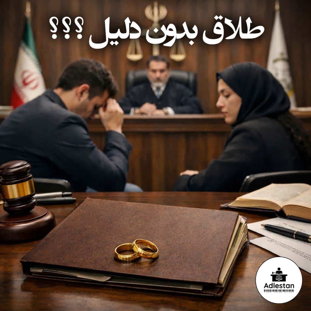 طلاق بدون دلیل