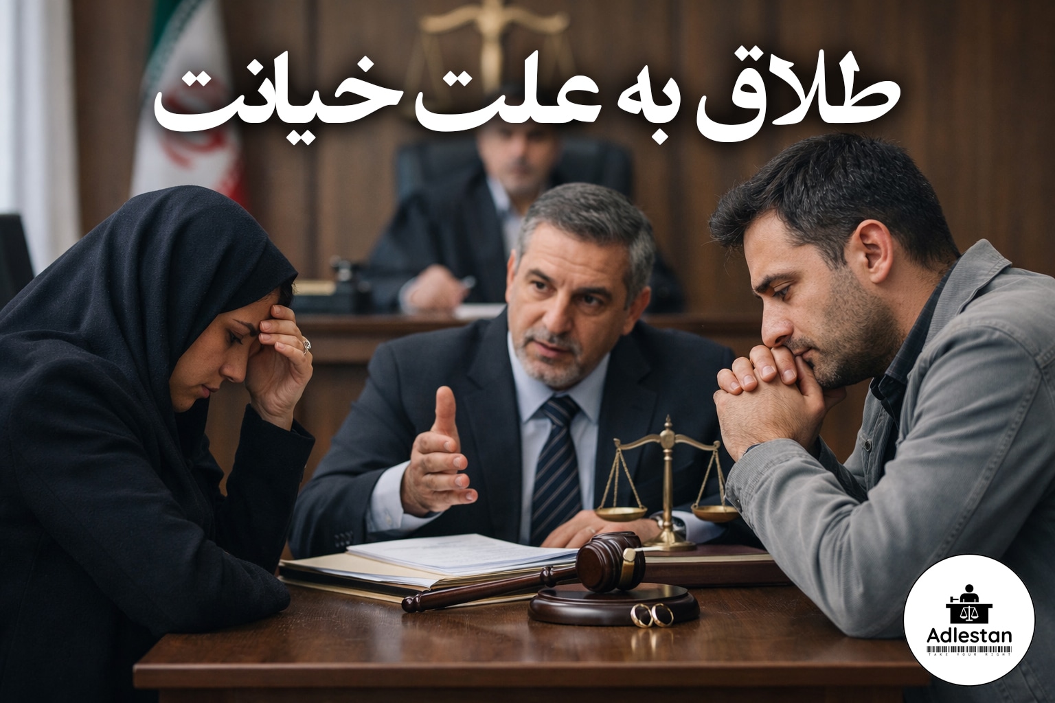 طلاق به علت خیانت