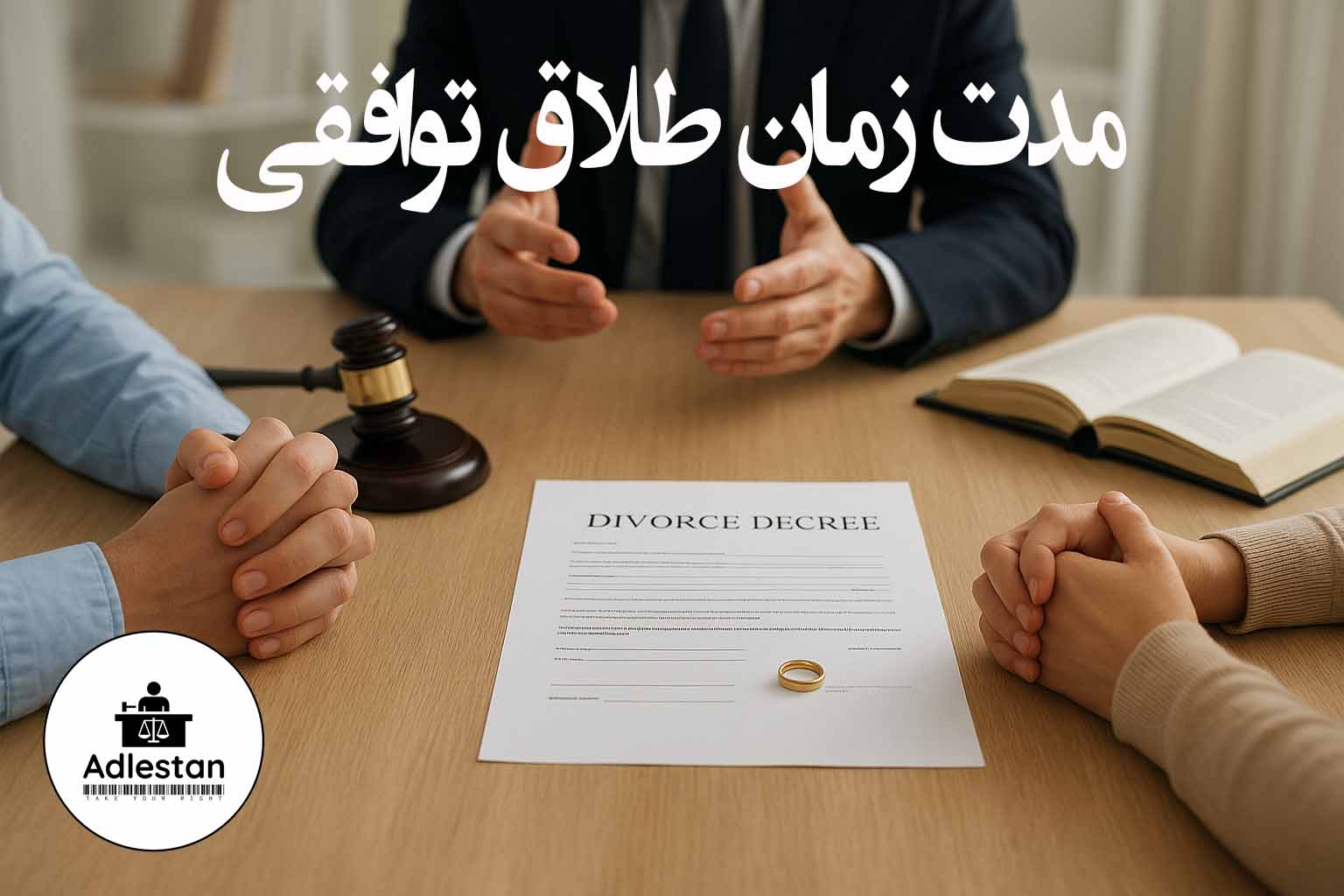 مدت زمان طلاق توافقی