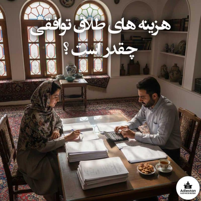 هزینه طلاق توافقی