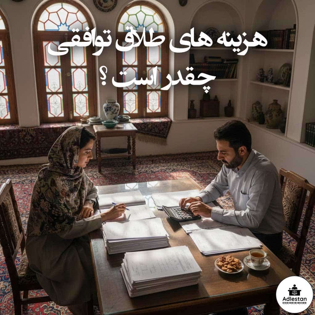 هزینه طلاق توافقی