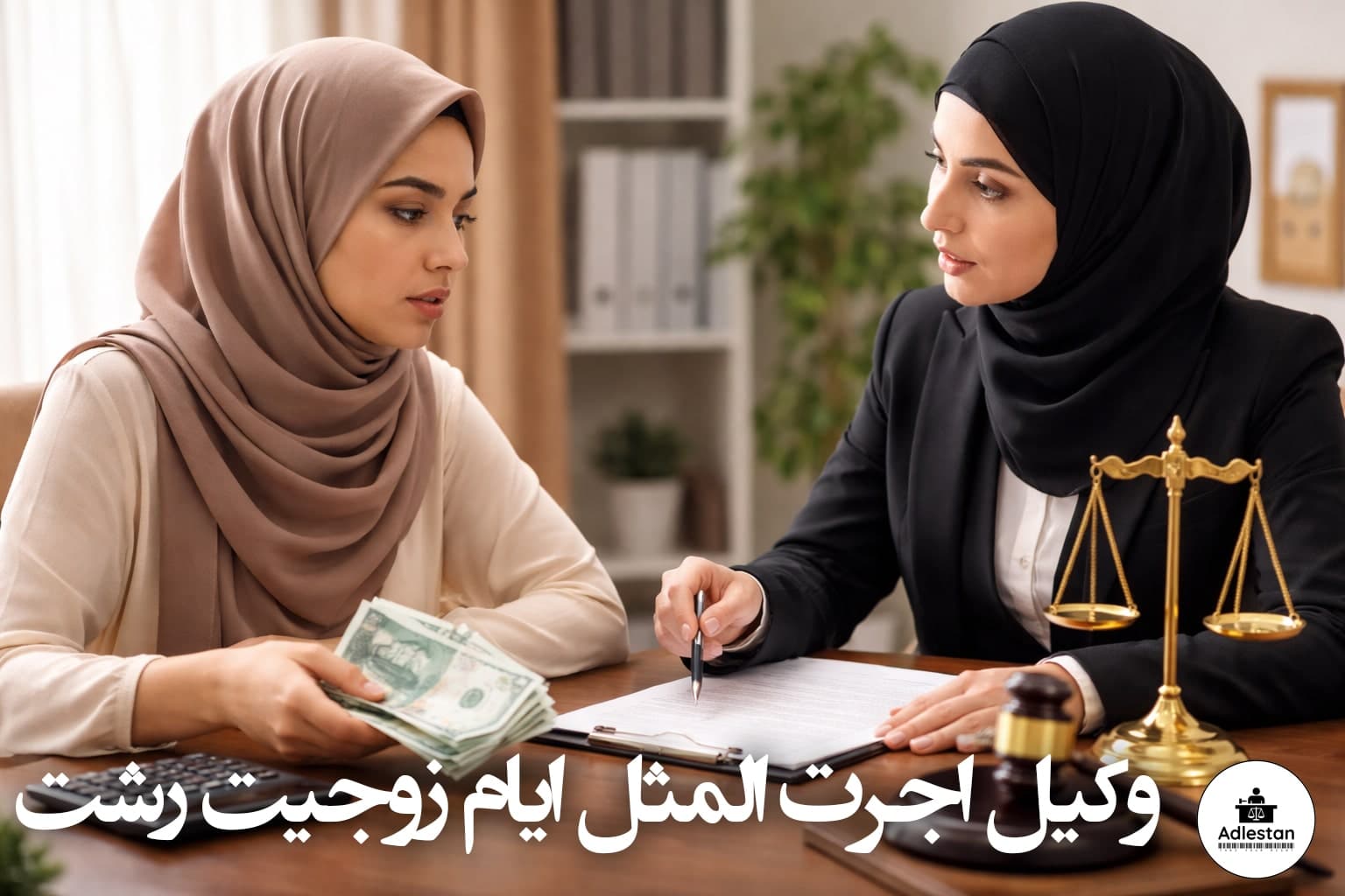وکیل اجرت المثل ایام زوجیت رشت